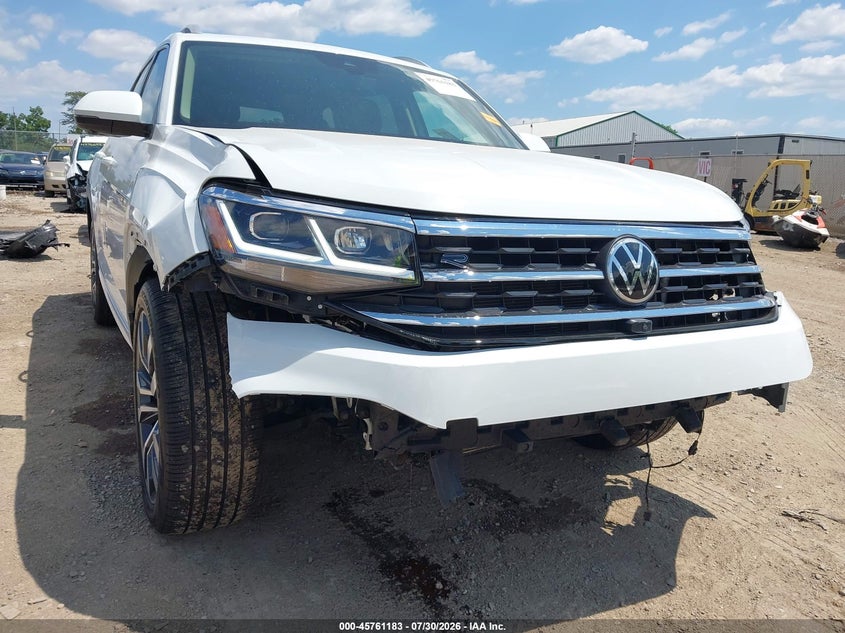 2022 Volkswagen Atlas VIN 1V2FR2CA7NC513198 IAAI salvage auction — FRONT END, Salvage Title, sold $7,150 on 2026-08-24 (photo 6)