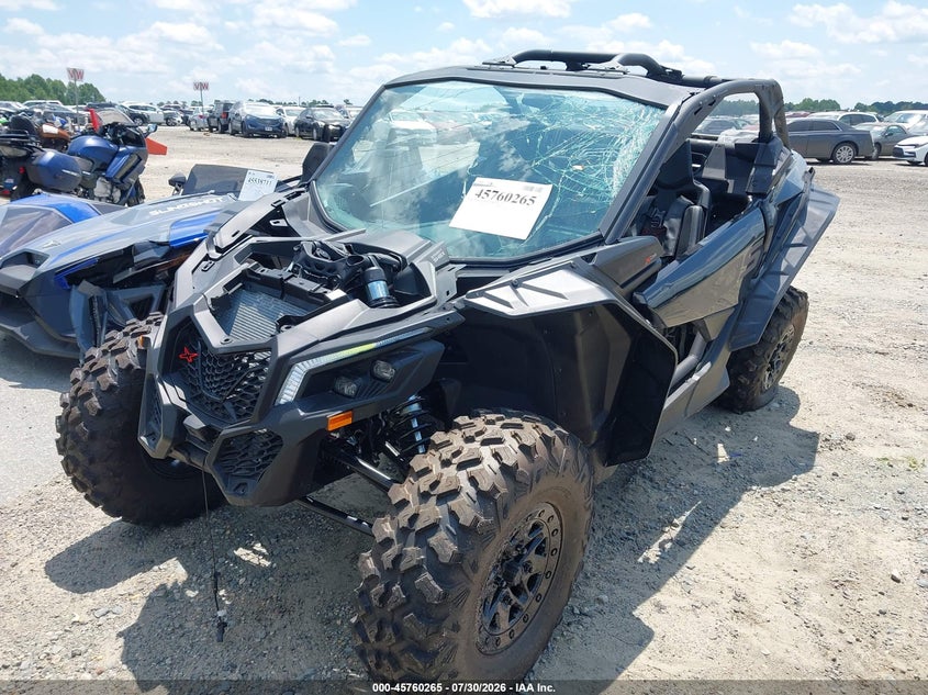 2026 Can-am/ brp Maverick VIN 3JBVDAV45TE001378 IAAI salvage auction — THEFT, Salvage Title, sold $10,200 on 2026-09-23 (photo 2)