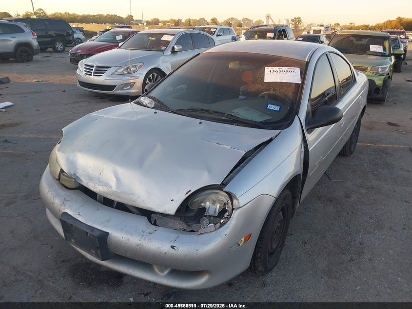 2001 Plymouth Neon VIN 1P3ES46C41D106972 IAAI salvage auction — FRONT END, Salvage (Idaho), sold $200 on 2026-10-13 (photo 2)