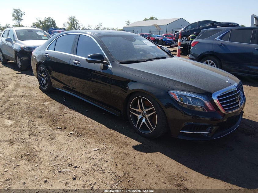 2015 Mercedes-benz S-klasse VIN WDDUG8FB4FA109073 IAAI salvage auction — UNKNOWN, Salvage (Ohio), sold $6,800 on 2026-08-09 (photo 1)