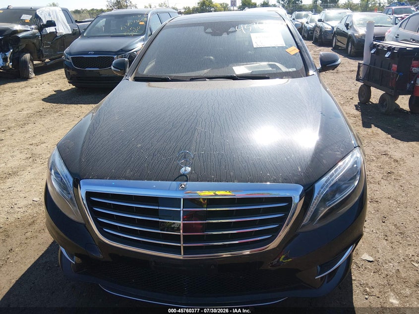 2015 Mercedes-benz S-klasse VIN WDDUG8FB4FA109073 IAAI salvage auction — UNKNOWN, Salvage (Ohio), sold $6,800 on 2026-08-09 (photo 6)