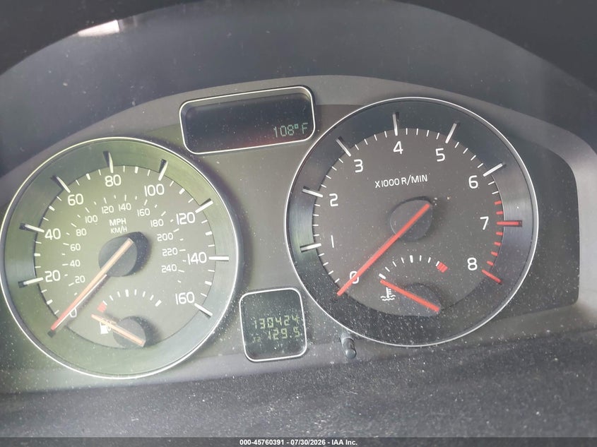 2008 Volvo C70 VIN YV1MC67288J050485 IAAI salvage auction — NORMAL WEAR, Clear (Alabama), sold $450 on 2026-08-05 (photo 7)