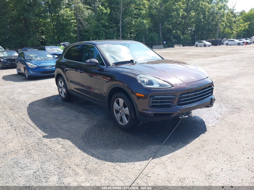 2019 Porsche Cayenne VIN WP1AA2AY9KDA03409 IAAI salvage auction — LEFT FRONT, Salvage Title, sold $10,600 on 2026-08-13 (photo 1)