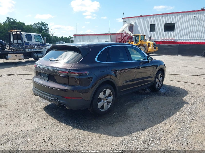 2019 Porsche Cayenne VIN WP1AA2AY9KDA03409 IAAI salvage auction — LEFT FRONT, Salvage Title, sold $10,600 on 2026-08-13 (photo 4)