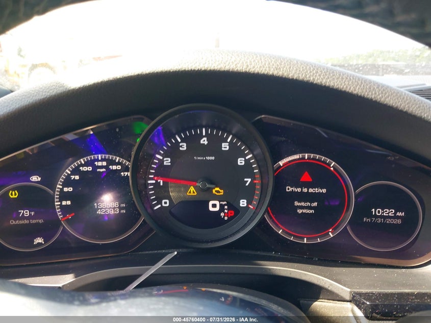 2019 Porsche Cayenne VIN WP1AA2AY9KDA03409 IAAI salvage auction — LEFT FRONT, Salvage Title, sold $10,600 on 2026-08-13 (photo 7)