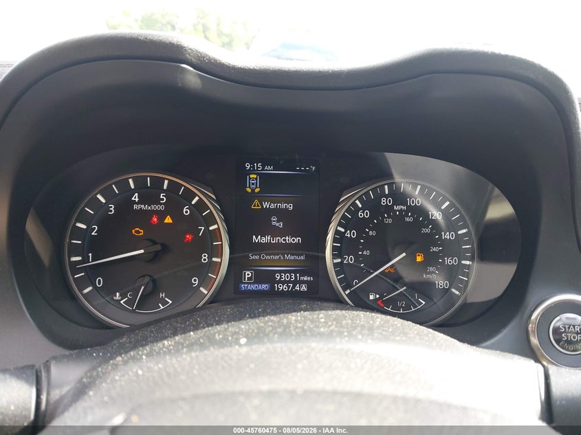2021 Infiniti Q50 VIN JN1FV7DR4MM881025 IAAI salvage auction — SIDE, Salvage (Virginia), sold $6,100 on 2026-08-22 (photo 7)