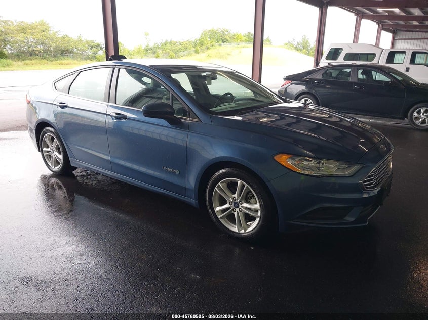 2018 Ford Fusion VIN 3FA6P0UU4JR282041 — IAAI salvage auction photo