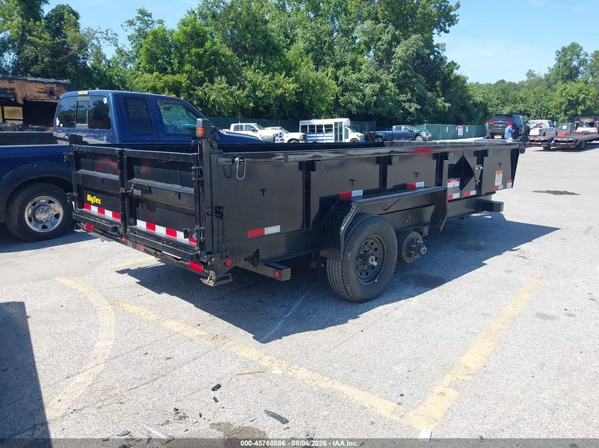 2024 Big tex trailer co inc Unknown VIN 16V1D2127R5324751 IAAI salvage auction — REAR END, Salvage - Greater Than 75% (Maryland), sold $5,525 on 2026-09-03 (photo 4)