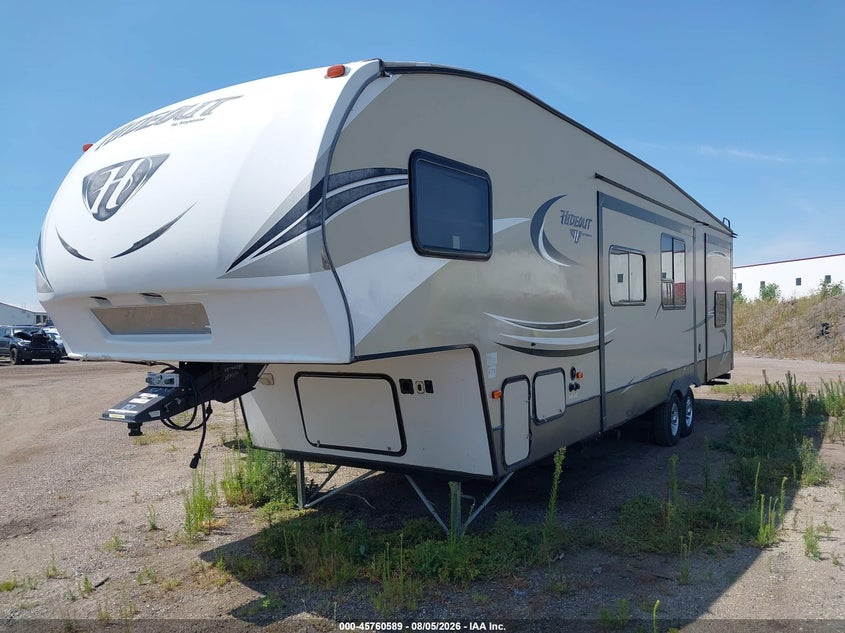2017 Keystone Rv other VIN 4YDF30826H7200453 IAAI salvage auction — STORM DAMAGE, Clear (North Dakota), sold $1,825 on 2026-09-16 (photo 2)