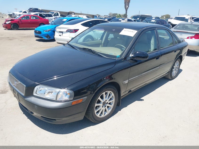 2000 Volvo S80 VIN YV1TS94D6Y1083426 IAAI salvage auction — RIGHT SIDE, Salvage (California), sold $300 on 2026-08-12 (photo 2)