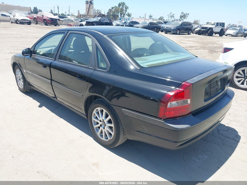 2000 Volvo S80 VIN YV1TS94D6Y1083426 IAAI salvage auction — RIGHT SIDE, Salvage (California), sold $300 on 2026-08-12 (photo 3)
