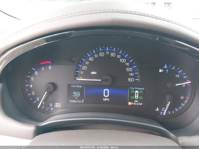 2014 Cadillac Xts VIN 2G61M5S35E9130367 IAAI salvage auction — FRONT END, Salvage Title, sold $1,600 on 2026-08-21 (photo 7)