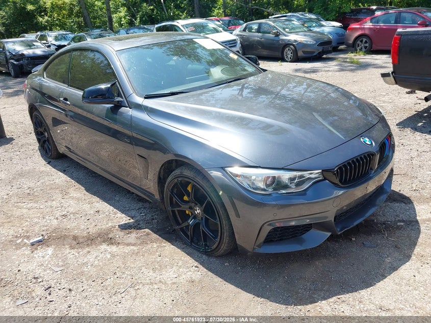 2015 BMW 4er VIN WBA3R5C52FK371887 — IAAI salvage auction photo