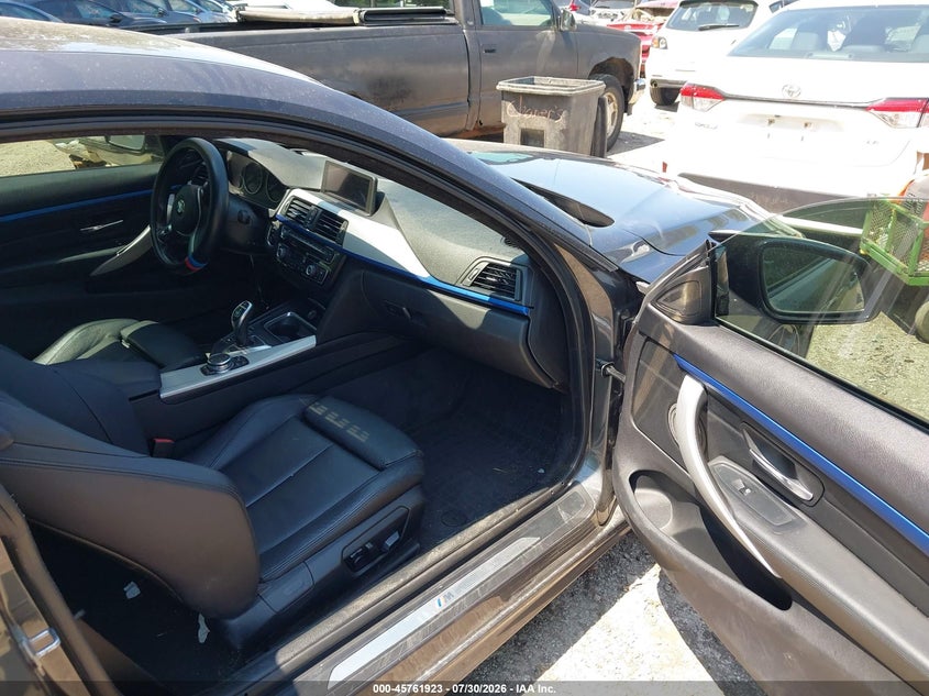 2015 BMW 4er VIN WBA3R5C52FK371887 IAAI salvage auction — LEFT FRONT, Wait Title, sold $8,400 on 2026-08-27 (photo 5)