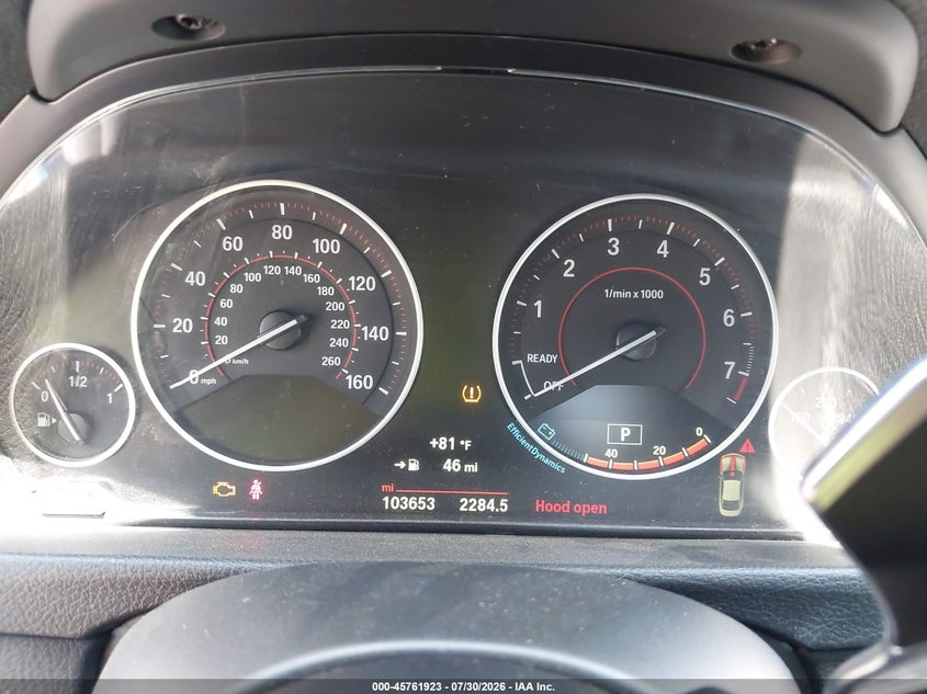 2015 BMW 4er VIN WBA3R5C52FK371887 IAAI salvage auction — LEFT FRONT, Wait Title, sold $8,400 on 2026-08-27 (photo 7)