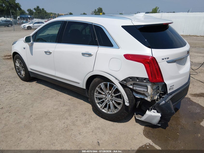 2018 Cadillac Xt5 VIN 1GYKNDRS2JZ157848 IAAI salvage auction — LEFT REAR, Salvage Title, sold $4,850 on 2026-09-16 (photo 3)