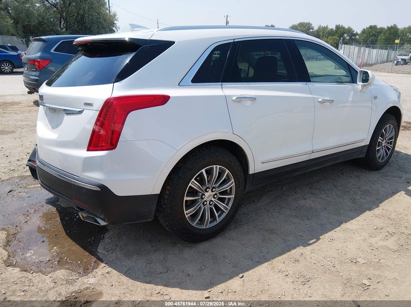2018 Cadillac Xt5 VIN 1GYKNDRS2JZ157848 IAAI salvage auction — LEFT REAR, Salvage Title, sold $4,850 on 2026-09-16 (photo 4)