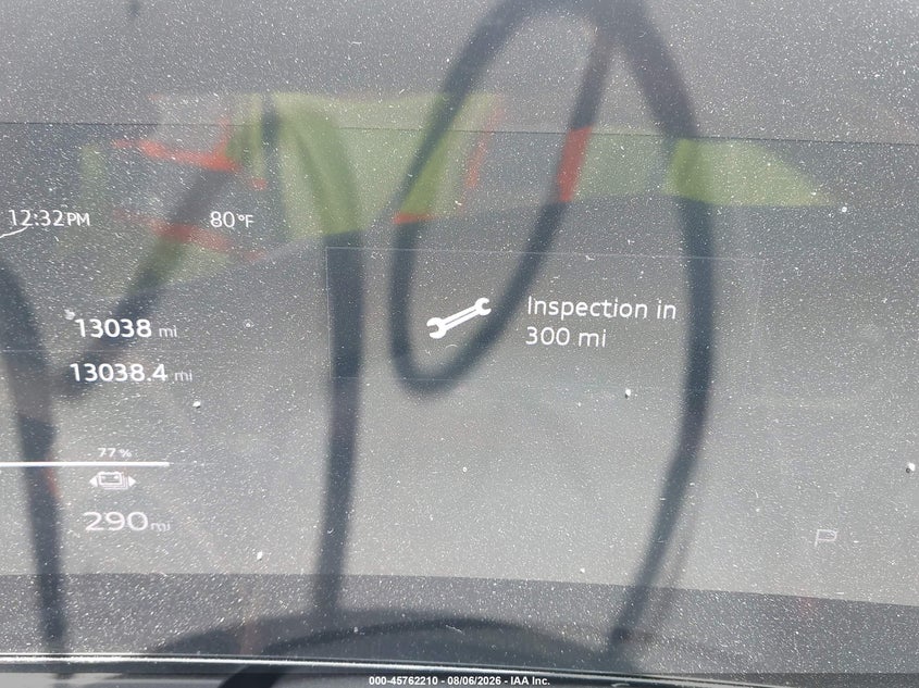 2025 Audi A6 VIN WAU3CAGH9SA023762 IAAI salvage auction — WATER/FLOOD, Salvage (Wisconsin), sold $24,175 on 2026-08-27 (photo 7)