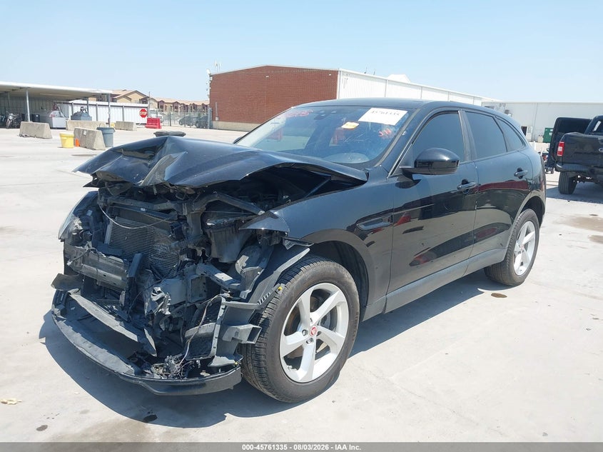2020 Jaguar F-pace VIN SADCJ2FX1LA622037 IAAI salvage auction — FRONT END, Salvage Title, sold $2,000 on 2026-09-24 (photo 2)