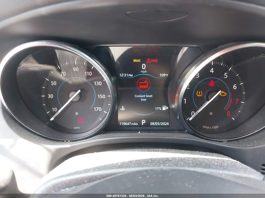 2020 Jaguar F-pace VIN SADCJ2FX1LA622037 IAAI salvage auction — FRONT END, Salvage Title, sold $2,000 on 2026-09-24 (photo 7)
