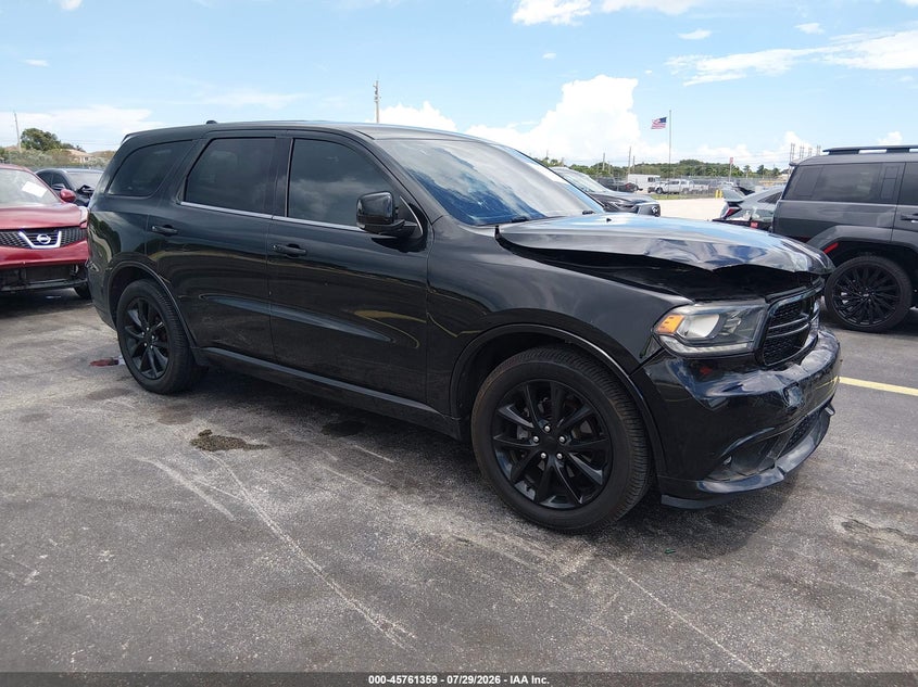 2017 Dodge Durango VIN 1C4RDHDG8HC666471 IAAI salvage auction — FRONT END, Wait Title, sold $4,075 on 2026-09-11 (photo 1)