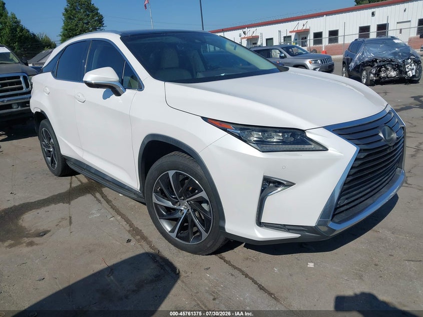 2017 Lexus Rx VIN 2T2ZZMCA9HC070716 IAAI salvage auction — REAR END, Salvage (North Carolina), sold $16,400 on 2026-08-25 (photo 1)