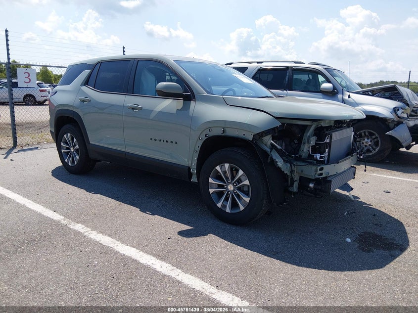 2026 Chevrolet Equinox VIN 3GNAXHEGXTL128829 — IAAI salvage auction photo