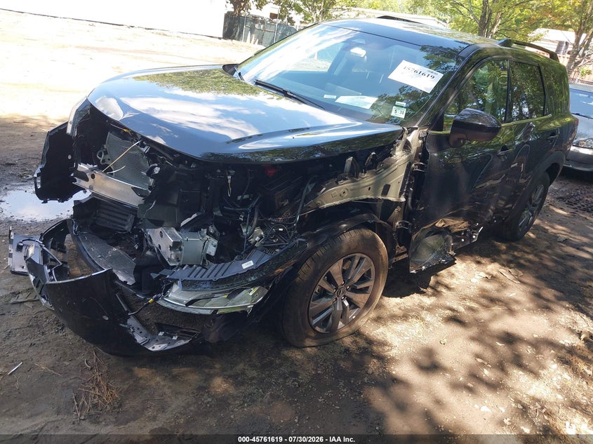 2026 Nissan Pathfinder VIN 5N1DR3BE4TC256674 IAAI salvage auction — FRONT END, Enterprise Vehicles Clear Only (New Jersey), sold $25 on 2026-08-03 (photo 2)