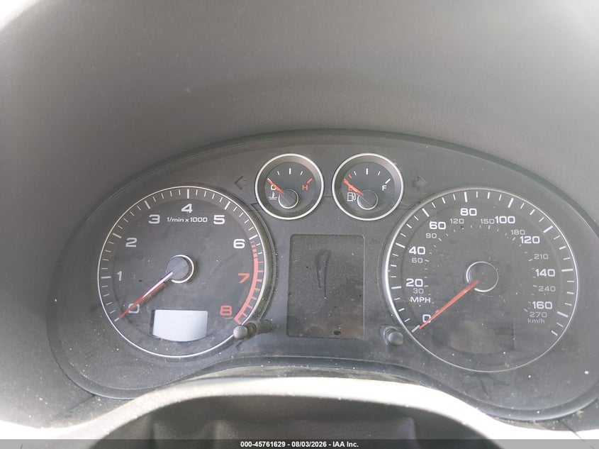 2010 Audi A3 VIN WAUPFAFM5AA127042 IAAI salvage auction — NORMAL WEAR, Clear (Florida), sold $675 on 2026-08-14 (photo 7)