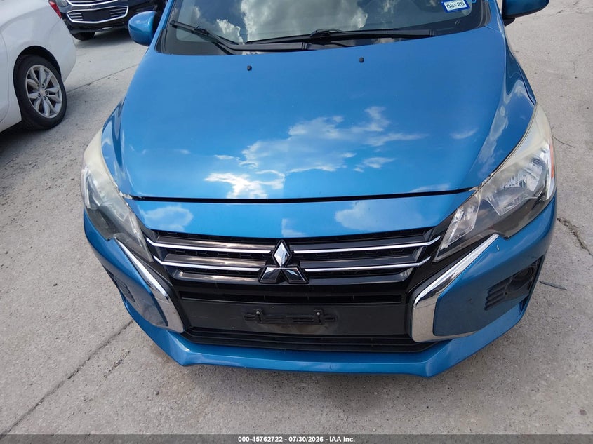 2021 Mitsubishi Mirage VIN ML32AUHJ5MH005232 IAAI salvage auction — NORMAL WEAR, Salvage Title, sold $2,000 on 2026-08-21 (photo 6)