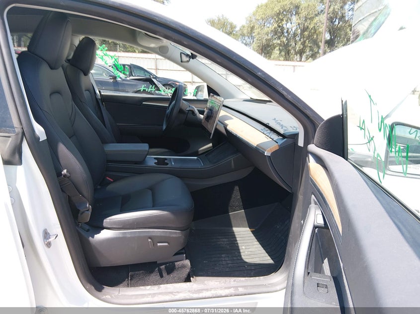 2023 Tesla Model y VIN 7SAYGDEE1PA154576 IAAI salvage auction — FRONT END, Salvage Title, sold $15,375 on 2026-09-08 (photo 5)
