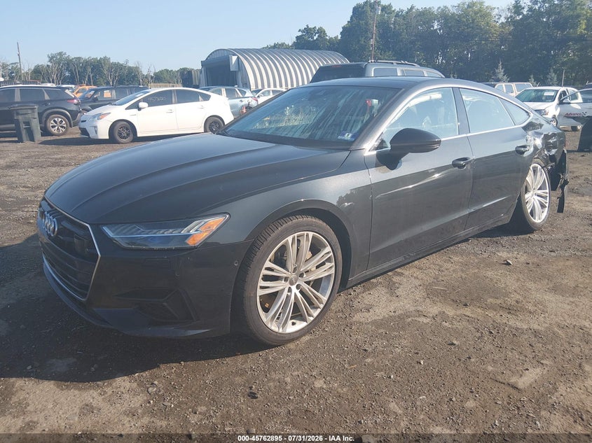 2019 Audi A7 VIN WAUS2BF2XKN119152 IAAI salvage auction — REAR END, Wait Title, sold $14,800 on 2026-09-03 (photo 2)