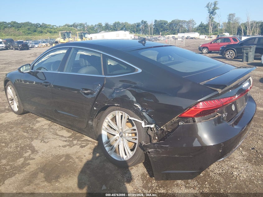 2019 Audi A7 VIN WAUS2BF2XKN119152 IAAI salvage auction — REAR END, Wait Title, sold $14,800 on 2026-09-03 (photo 3)