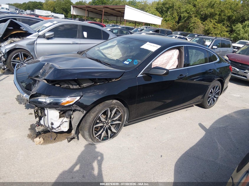 2023 Chevrolet Malibu VIN 1G1ZG5ST4PF113716 IAAI salvage auction — NORMAL WEAR, Salvage Title, sold $2,450 on 2026-08-23 (photo 2)