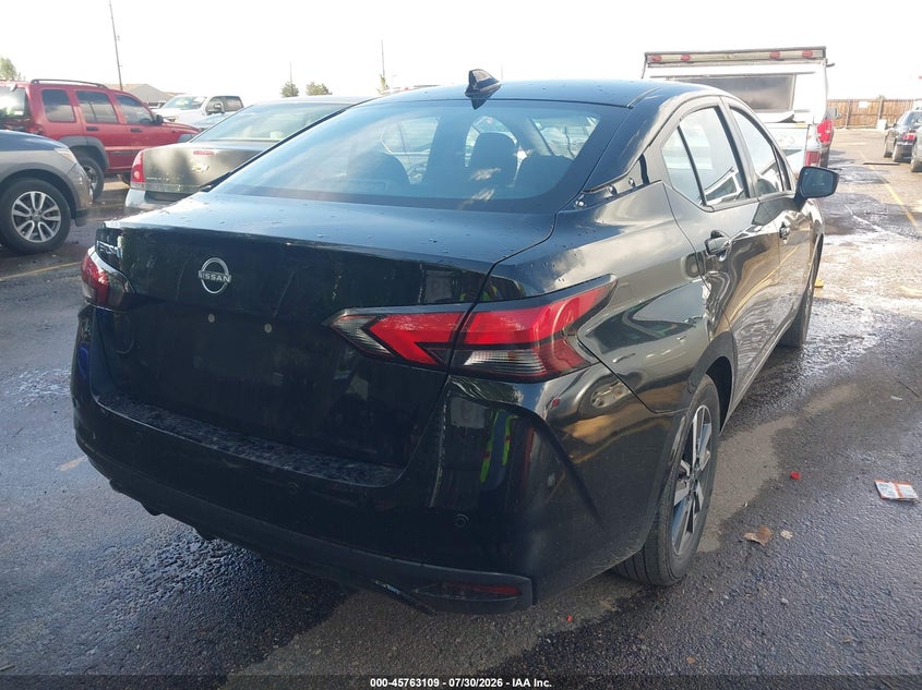 2025 Nissan Versa VIN 3N1CN8EV2SL844714 IAAI salvage auction — NORMAL WEAR, Salvage Title, sold $10,000 on 2026-08-04 (photo 4)