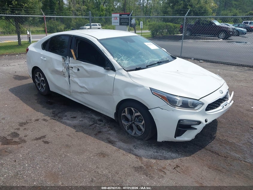 2019 Kia Forte VIN 3KPF24AD6KE104841 IAAI salvage auction — SIDE, Rebuildable (Florida), sold $2,650 on 2026-09-06 (photo 1)