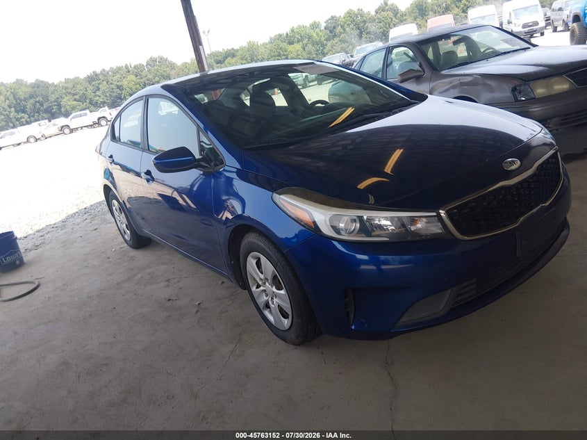 2018 Kia Forte VIN 3KPFL4A70JE184966 IAAI salvage auction — SIDE, Salvage Title, sold $1,250 on 2026-09-01 (photo 1)