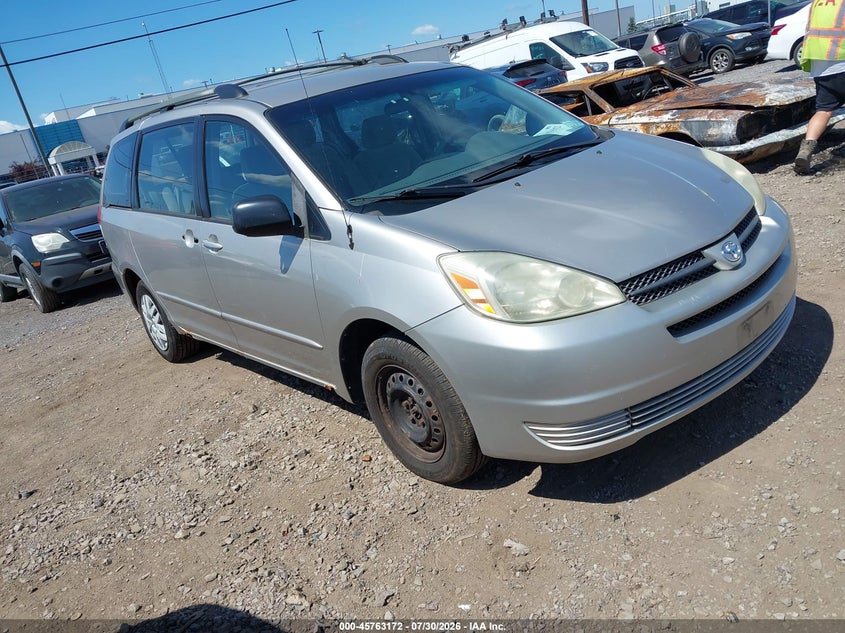 2005 Toyota Sienna VIN 5TDZA23C35S251086 IAAI salvage auction — NORMAL WEAR, Clear (New York), sold $675 on 2026-08-02 (photo 1)
