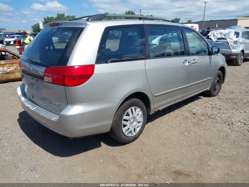 2005 Toyota Sienna VIN 5TDZA23C35S251086 IAAI salvage auction — NORMAL WEAR, Clear (New York), sold $675 on 2026-08-02 (photo 4)