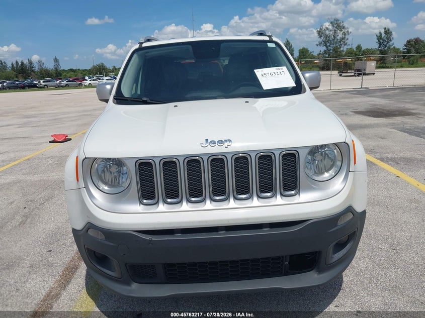 2016 Jeep Renegade VIN ZACCJADT7GPC65667 IAAI salvage auction — NORMAL WEAR, Clear (Florida), sold $1,675 on 2026-08-06 (photo 6)