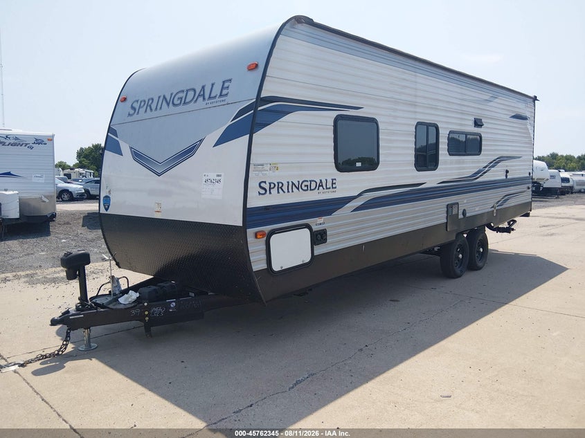 2021 Keystone Other VIN 4YDTSGL21N3104397 IAAI salvage auction — UNKNOWN, Salvage (Missouri), sold $4,000 on 2026-09-16 (photo 2)
