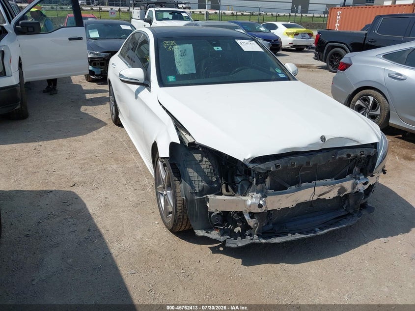 2018 Mercedes-benz C-klasse VIN 55SWF4JB8JU246375 — IAAI salvage auction photo