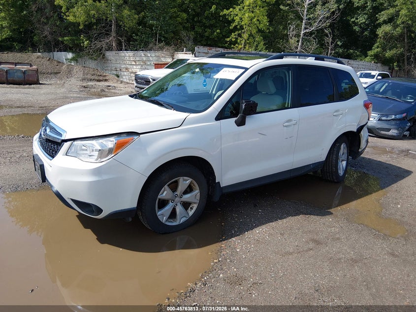 2016 Subaru Forester VIN JF2SJAFC9GH436999 IAAI salvage auction — REAR END, Salvage Title, sold $2,050 on 2026-08-24 (photo 2)