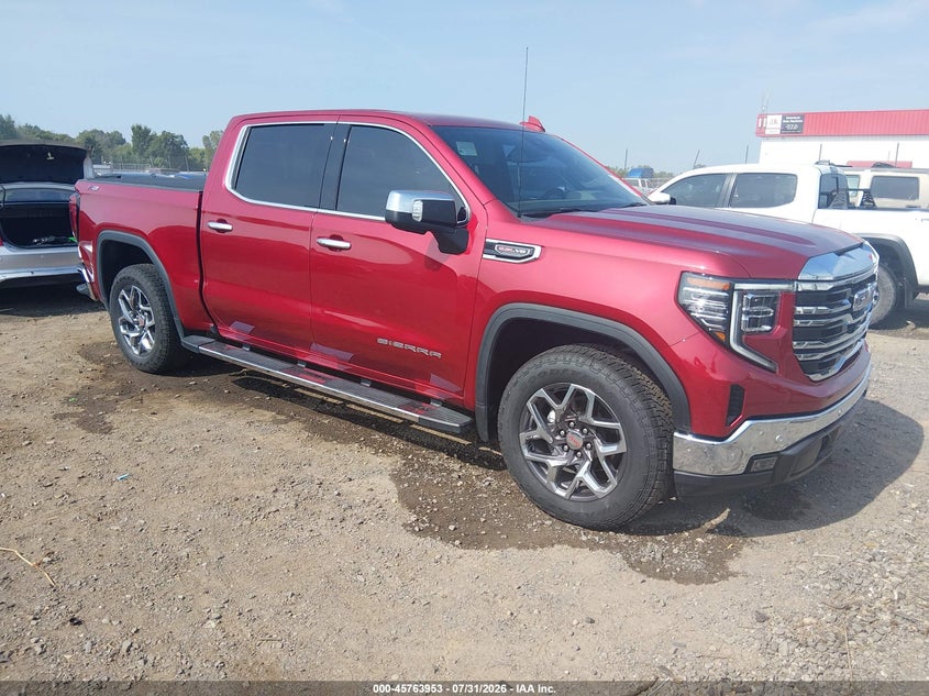 2025 Gmc SIERRA VIN 1GTUUDEL6SZ166635 IAAI salvage auction — RIGHT FRONT, Wait Title, sold $24,325 on 2026-09-23 (photo 1)