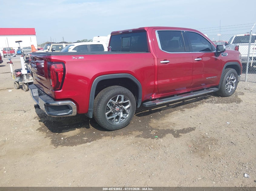 2025 Gmc SIERRA VIN 1GTUUDEL6SZ166635 IAAI salvage auction — RIGHT FRONT, Wait Title, sold $24,325 on 2026-09-23 (photo 4)