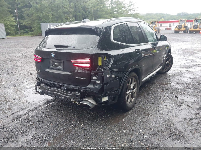 2022 BMW X3 VIN 5UX53DP08N9J50689 IAAI salvage auction — REAR END, Salvage (New Jersey), sold $16,675 on 2026-09-10 (photo 4)
