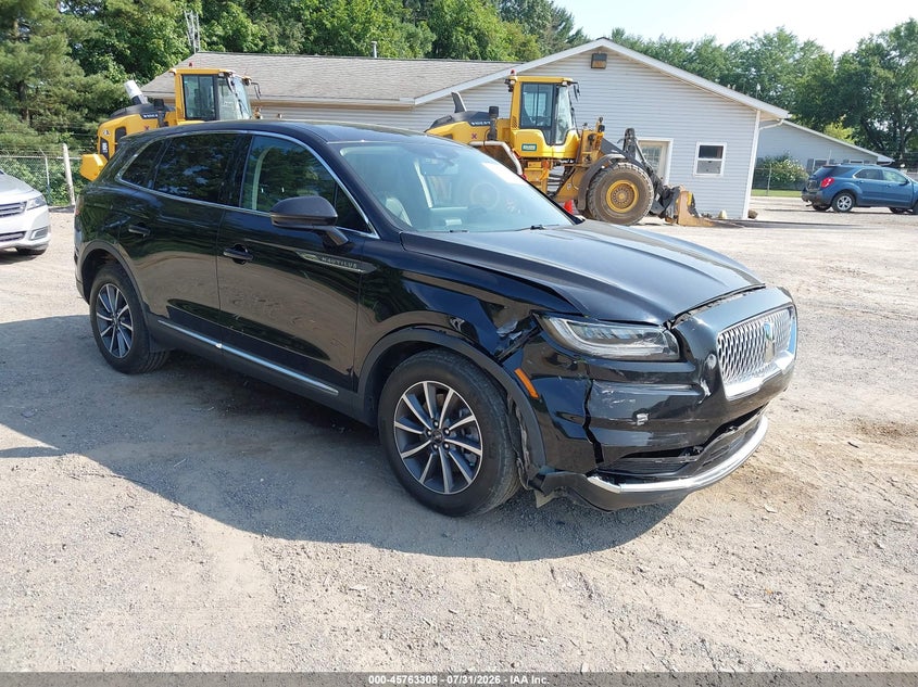 2022 Lincoln Nautilus VIN 2LMPJ8J96NBL17584 — IAAI salvage auction photo