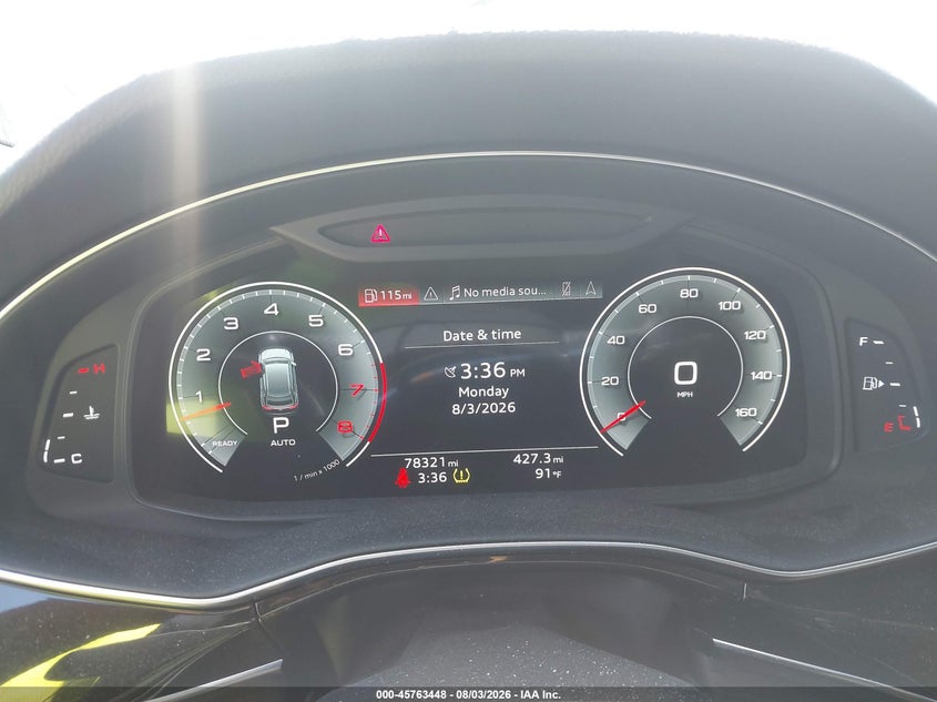 2021 Audi Q8 VIN WA1EVAF10MD006287 IAAI salvage auction — HAIL, Salvage Title, sold $22,000 on 2026-09-08 (photo 7)
