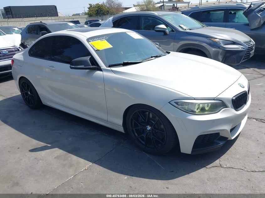 2017 BMW 2er VIN WBA2G1C3XHV639451 IAAI salvage auction — LEFT REAR, Salvage Title, sold $6,700 on 2026-08-21 (photo 1)