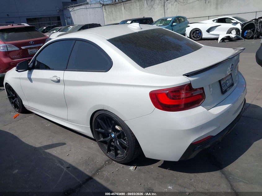 2017 BMW 2er VIN WBA2G1C3XHV639451 IAAI salvage auction — LEFT REAR, Salvage Title, sold $6,700 on 2026-08-21 (photo 3)